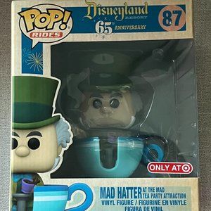 Funko POP! Disneyland Resort 65th Anniv - Mad Hatter in Teacup #87 (Target Excl)